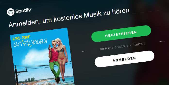 Lars Popp jetzt auch kostenlos bei Spotify hören